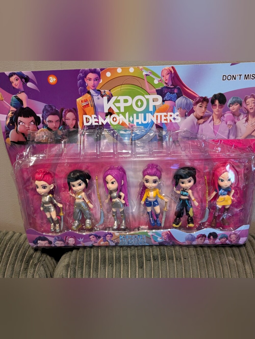 New K-POP Demon Hunters Girls Action Figure Set